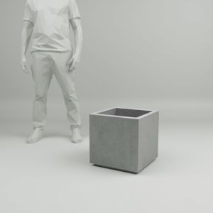 Вазон з бетону Лісабон 40х40 см