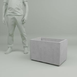 Вазон з бетону Лісабон 40х60 см