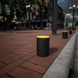 Паркувальний болард H30