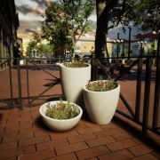 Вазон Мілано 30×60 см