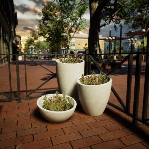 Вазон Мілано 90×50 см