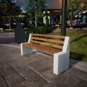 Лава з бетону Ронда №2