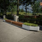 Лава з бетону Урбан Plus L408