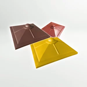 Кришка стовпа чотирьохкутна 50х50