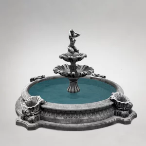 Фонтан “Дівчина на камені двоярусний” (арт. 009)