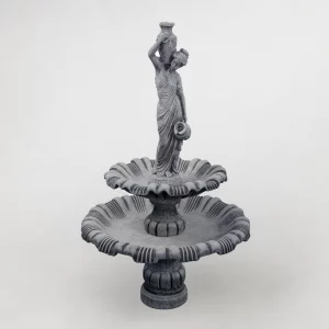 Фонтан “Дівчина з глечиками двоярусний” (арт. 017)