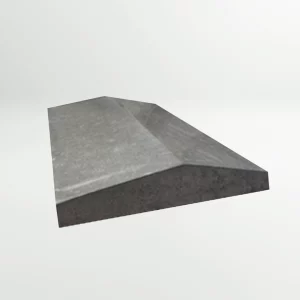 Кришка для стовпів двухскатна