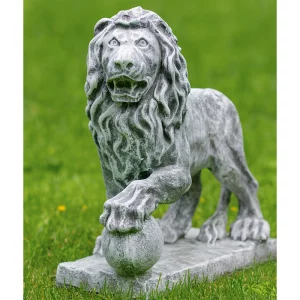 Скульптура Лев з кулею