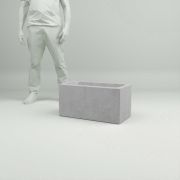 Вазон з бетону Кадіс 30×60 см