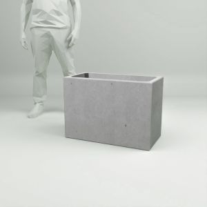 Вазон з бетону Кадіс 49×70 см