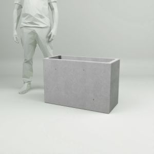 Вазон з бетону Кадіс 53×80 см