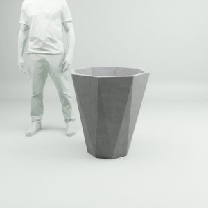 Вазон Везувій 77×67 см