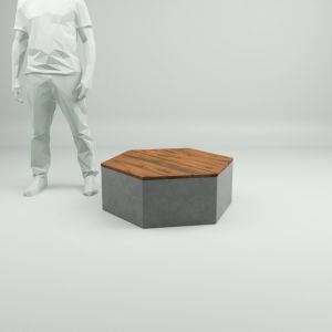 Лава з бетону Каскад