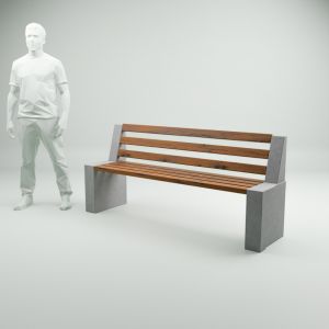 Лава з бетону Ронда №2